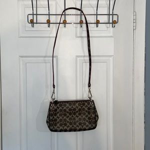 Coach cross body purse